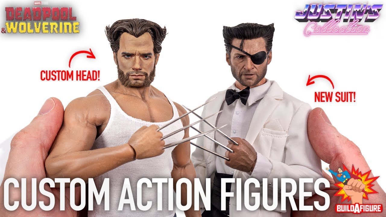 Hot Toys Deadpool & Wolverine Cavillerine and Patch 1/6 Scale Custom Action Figures - BAF Ep.23