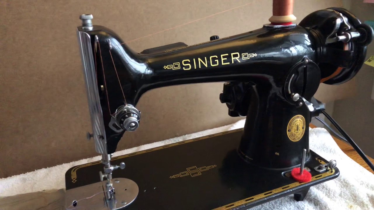 DEBUT SERIES # 15: Singer 201K: Why You Can Buy a Machine Without a Table or Carrying Case