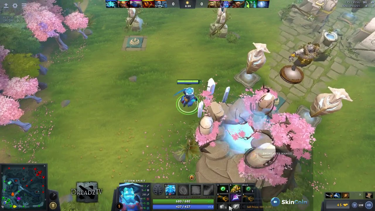 Dread NS Butterfly AsH Inmate | Dota2 - Storm Spirit | 3 октября