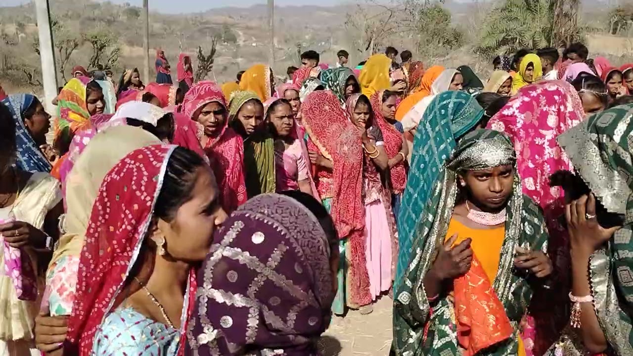 वाले भागे गोटियां गरासिया युवतियां गीत|| #garasiya_video​ Aadiwasi#garasiya