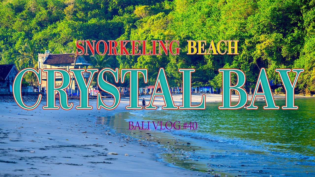 🌴🐠 Bali's Stunning Snorkeling Bay | Crystal Bay Beach | Underwater Wonders Bali Vlog#40 @ITthamizha