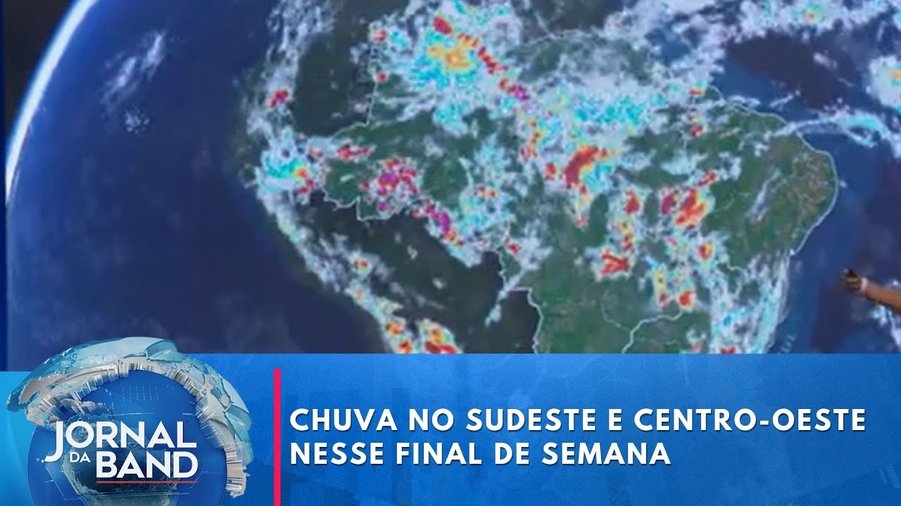 Previsão de chuva para estados no Sudeste e Centro-Oeste | Jornal da Band