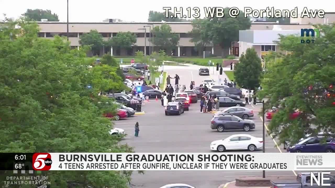 Suspects arrested following Burnsville graduation gunfire identified