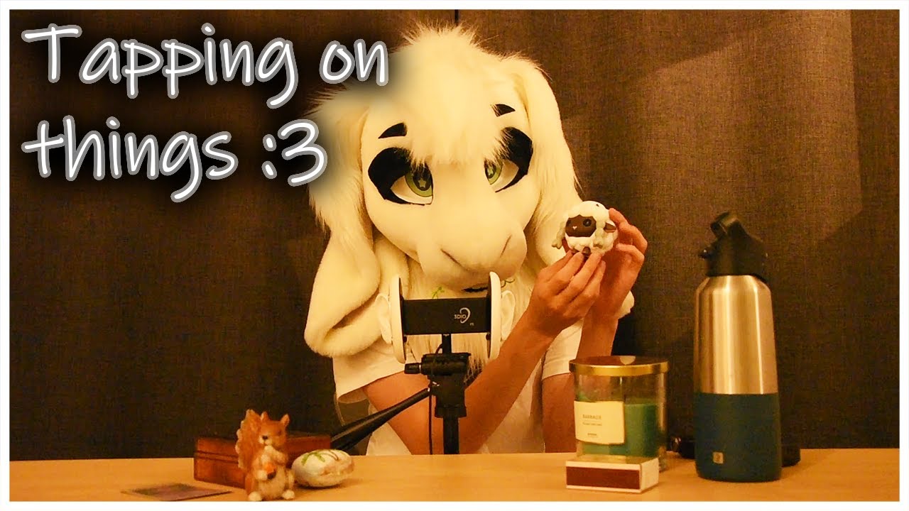 [Furry ASMR] Tapping sounds and assorted triggers