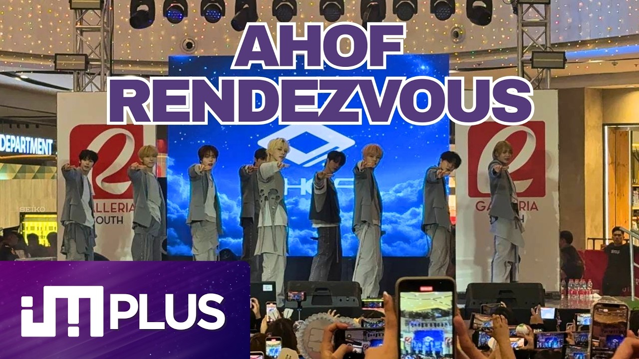 AHOF(아홉) ‘그곳에서 다시 만나기로 해 (Rendezvous)' (RMusic Fest in Robinsons Galleria South) 20260213 [4K]