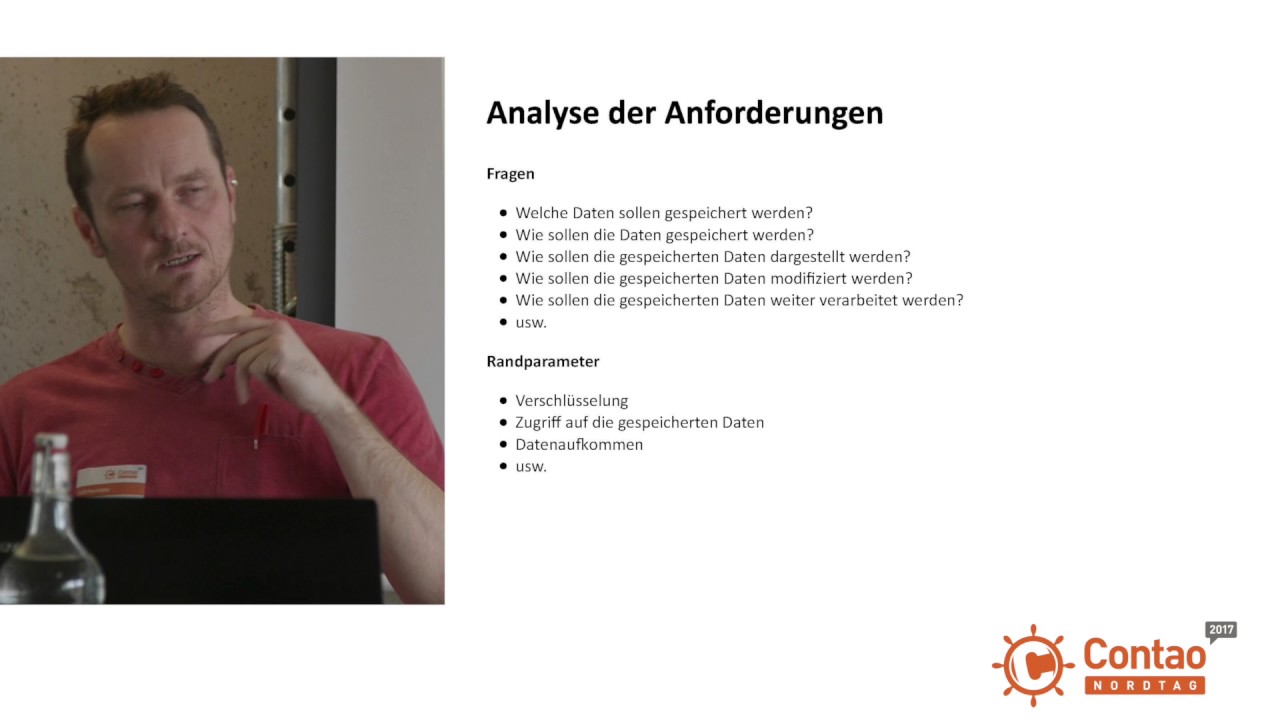 Cliff Parnitzky - Contao Formulare - Daten speichern und weiter verarbeiten - Contao Nordtag