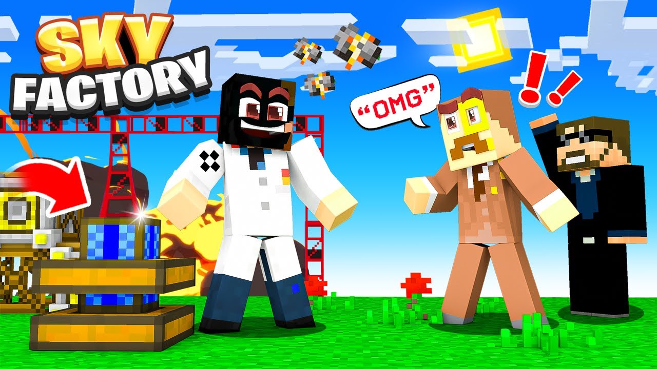 ENTERING the SCIENCE FAIR in Sky Factory