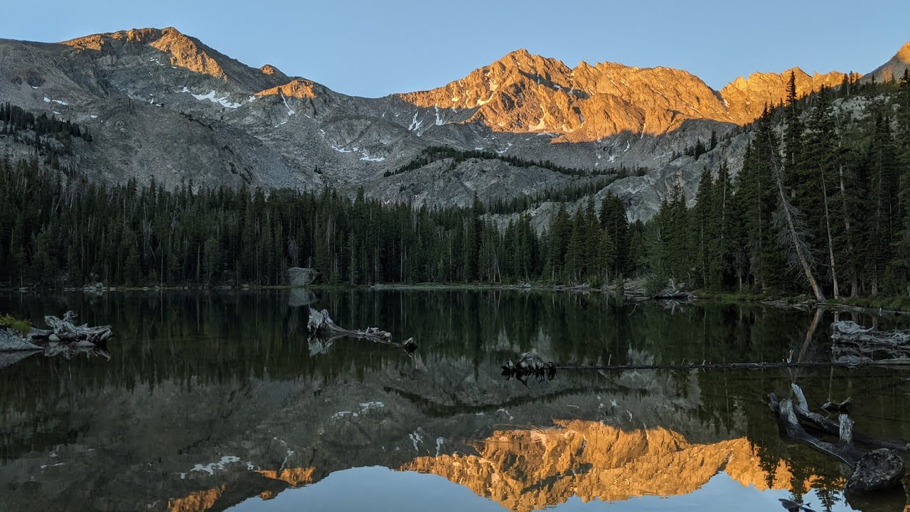 Moose Lake Mackay Idaho Backpacking