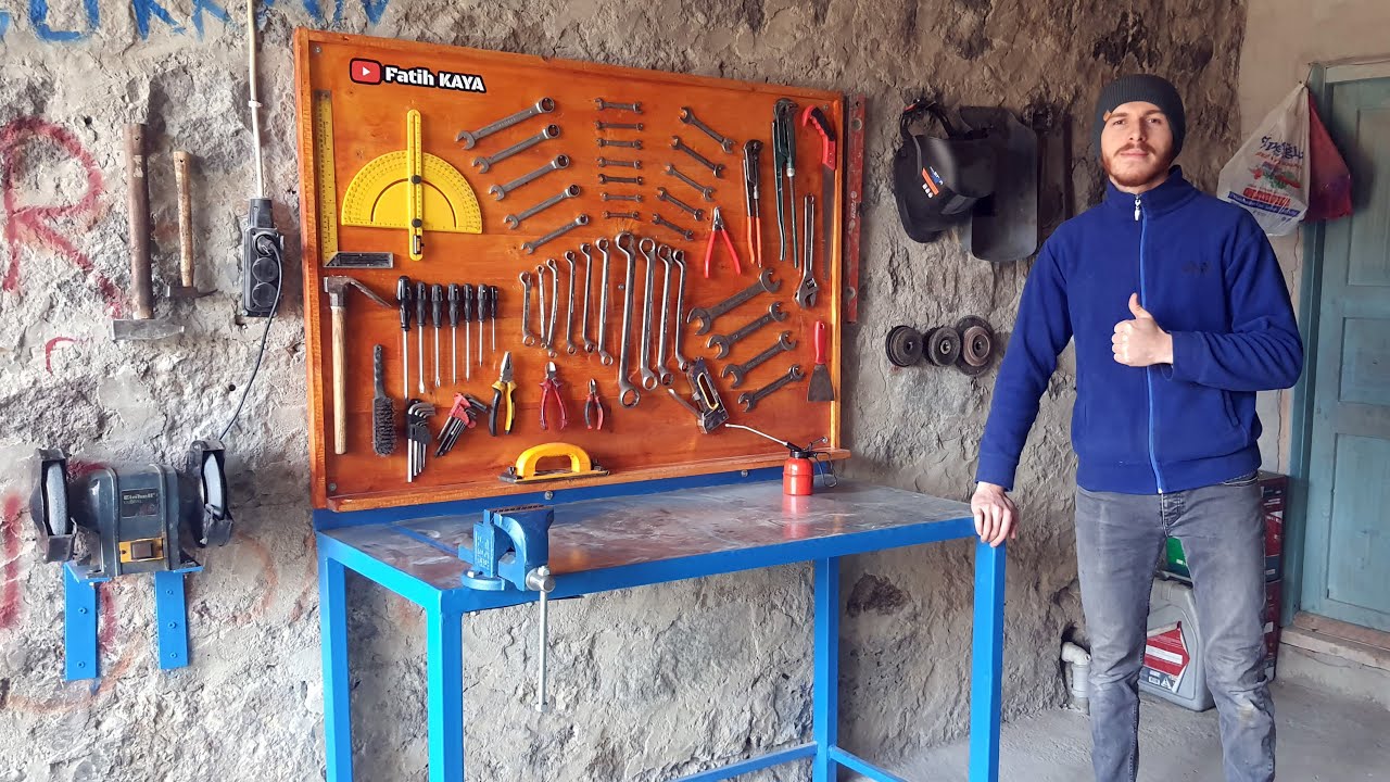Kendi Çalışma Tezgahımızı Kendimiz Yaptık!