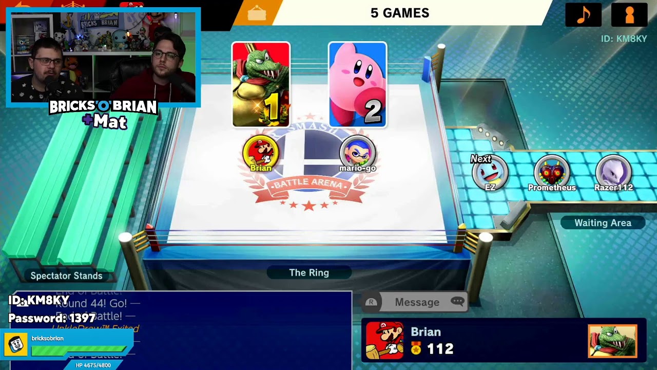 Surprise Smash Smackdown with Bricks 'O' Brian & Mat!