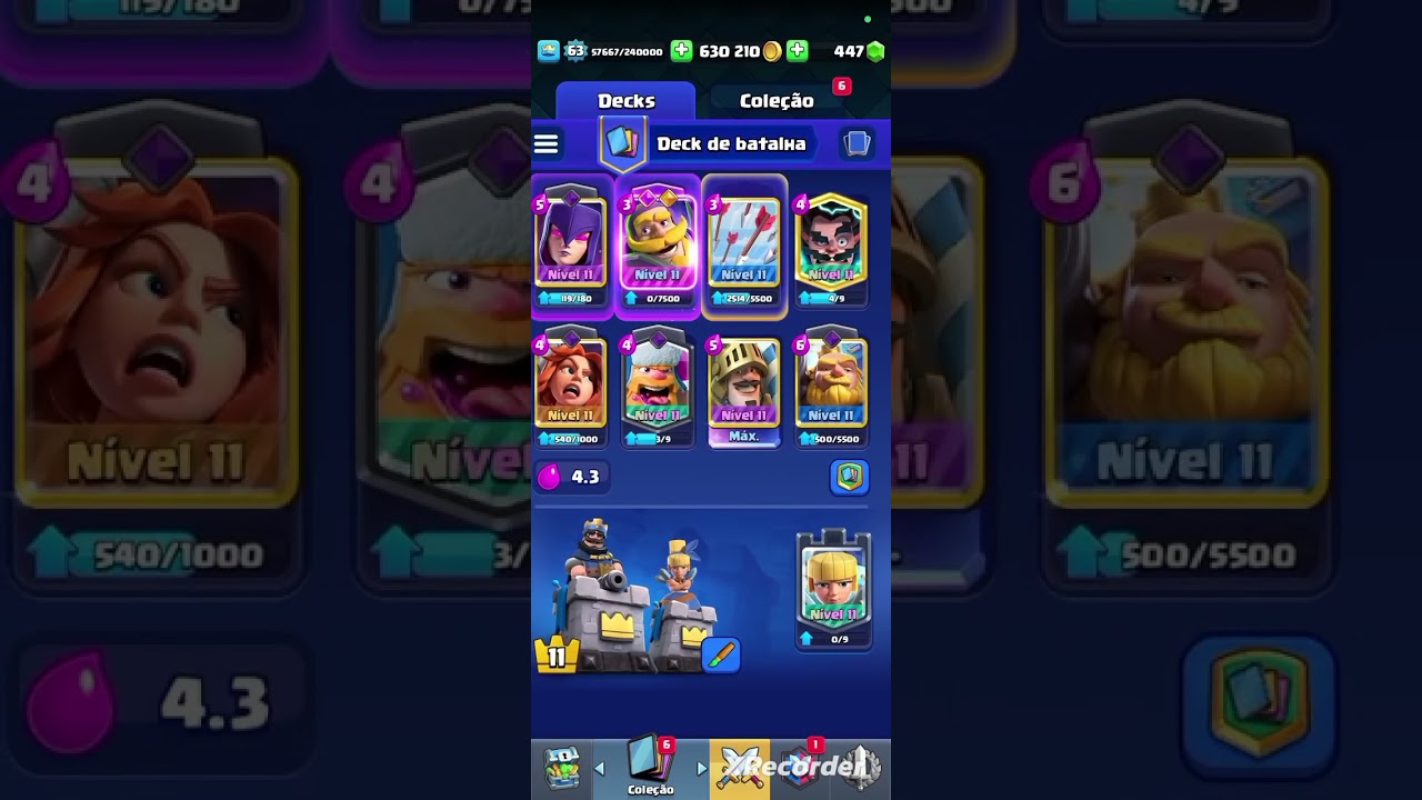 Clash Royale - Testando novos Decks 