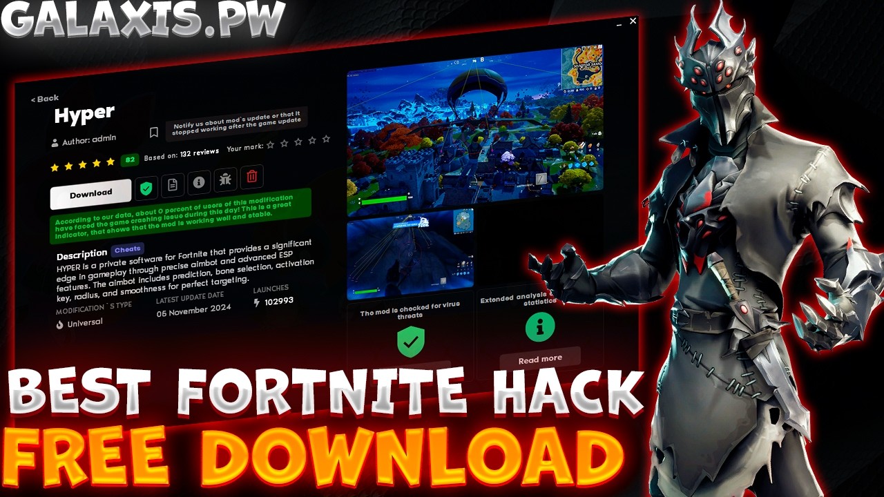 [Updated] Fortnite Hack | AimBot, WallHack, ESP | [Newest] Fortnite Hack Menu 2026 [Download[
