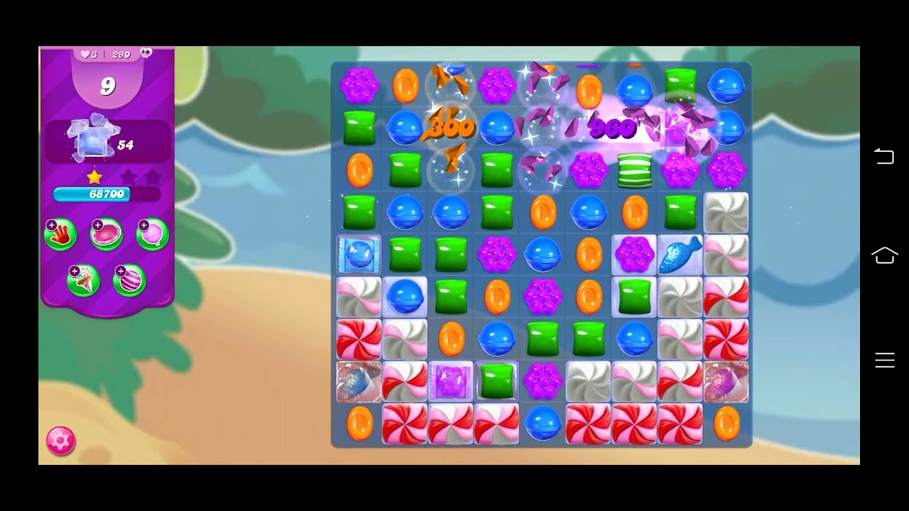 Candy crush saga level 290