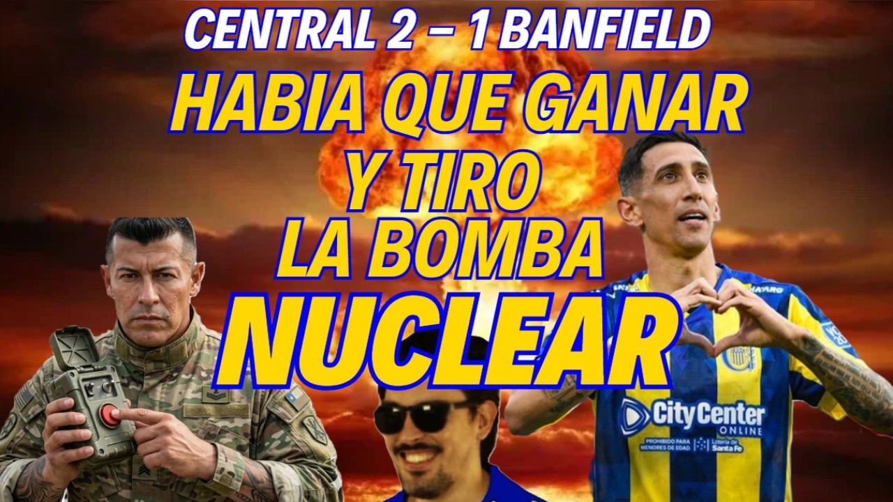 CENTRAL TENIA QUE GANAR Y ALMIRON APRETO EL BOTON ROJO
