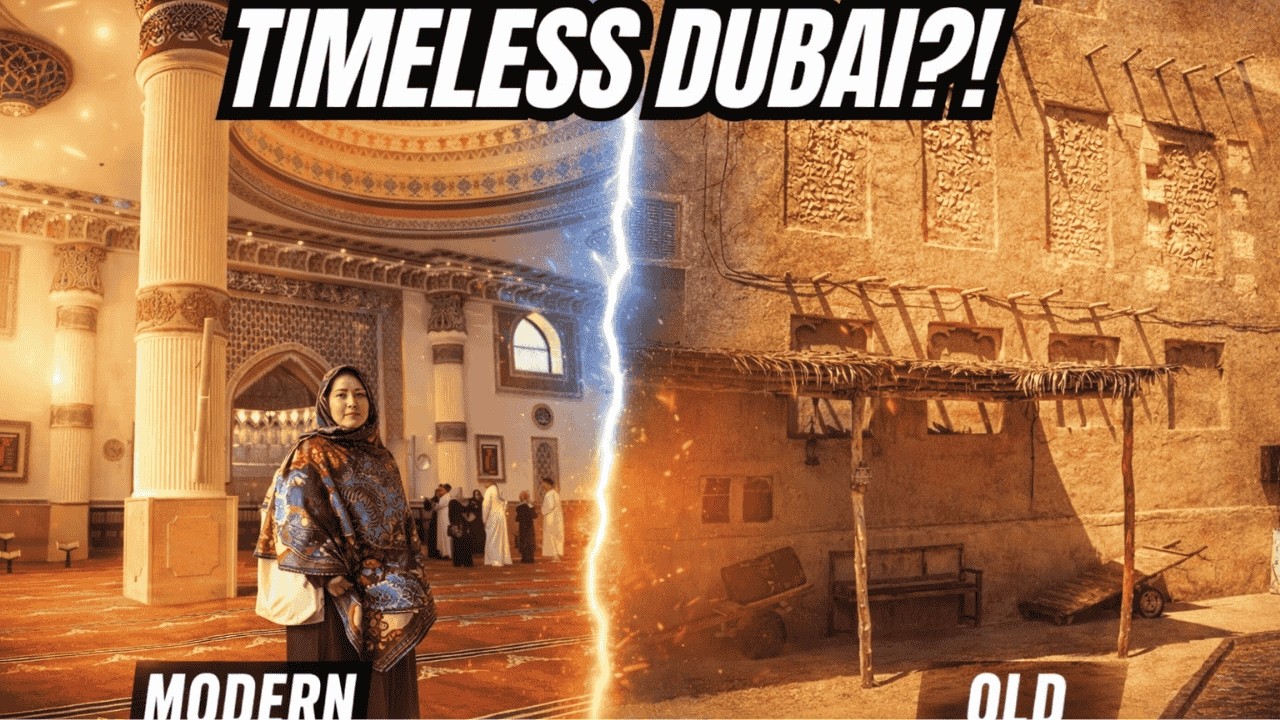 Explore Timeless Dubai 🇦🇪 | Masjid, Gold Souk & Old City