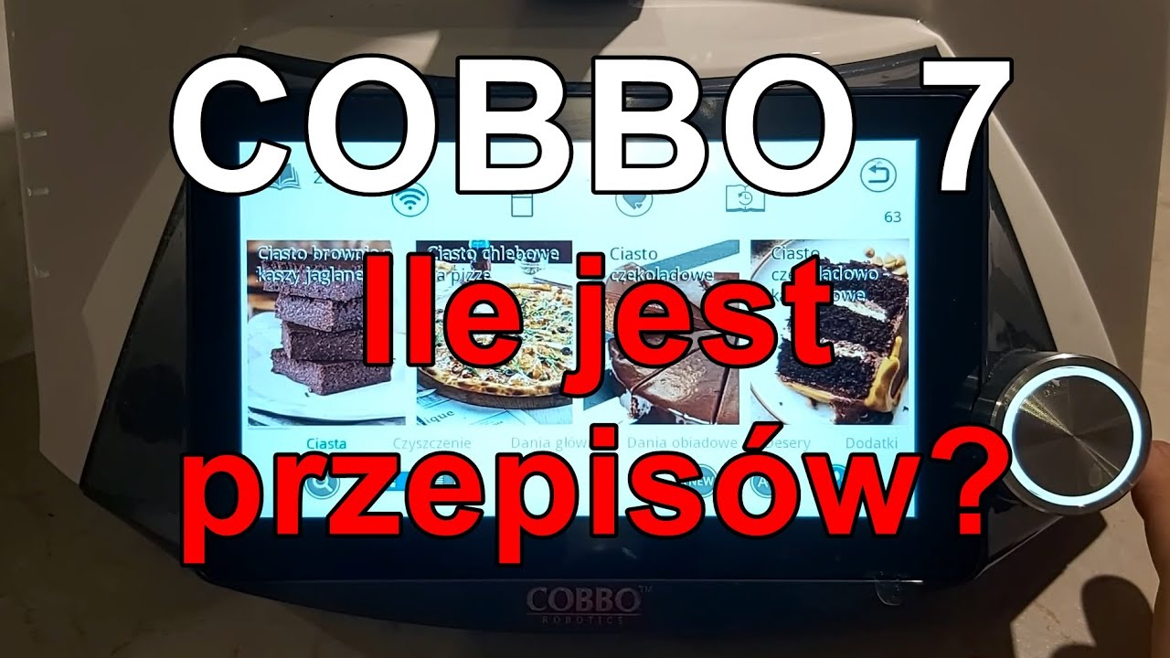 Cobbo 7 -  ile przepisów jest w robocie?