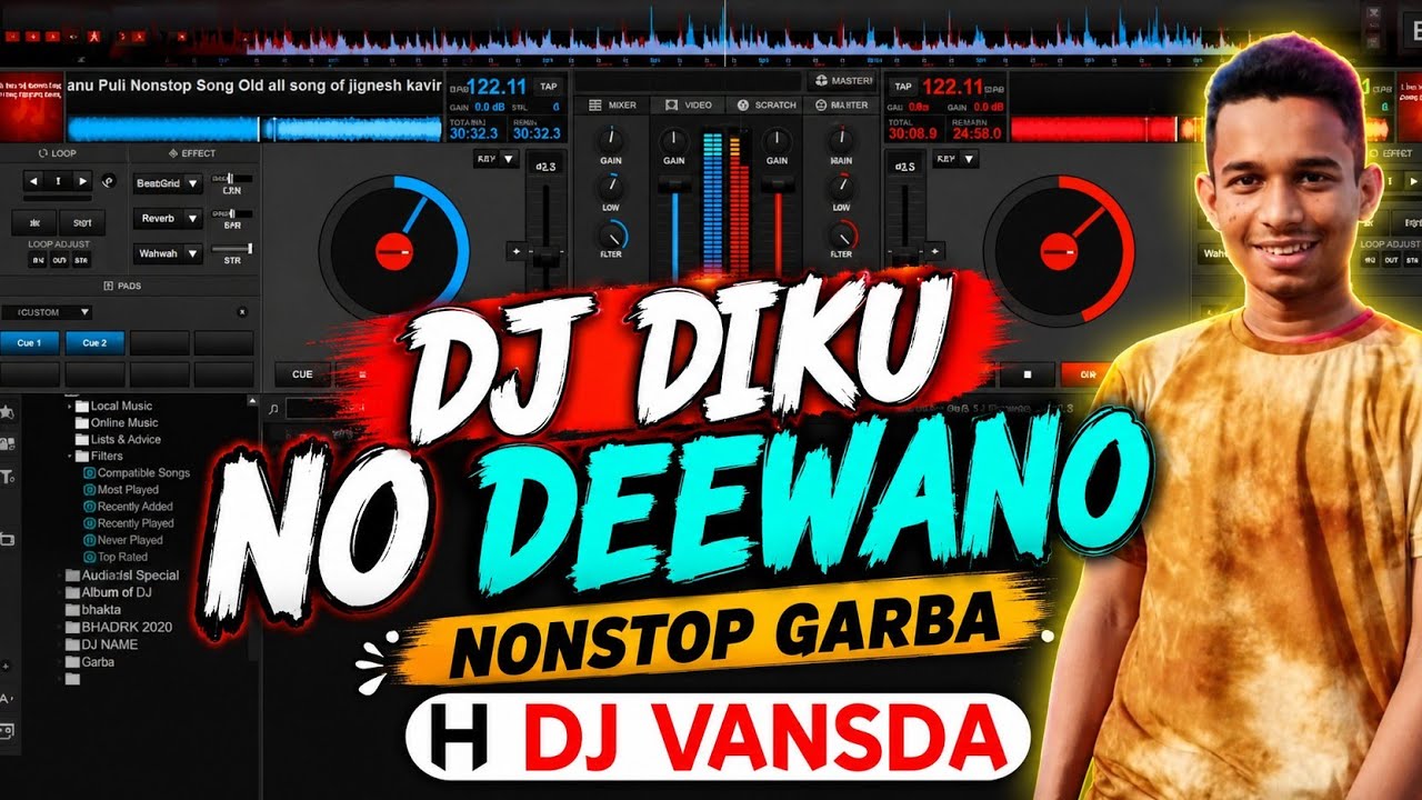 DJ DIKU NO DEEWANO_NONSTOP GARBA MIX_H DJ VANSDA