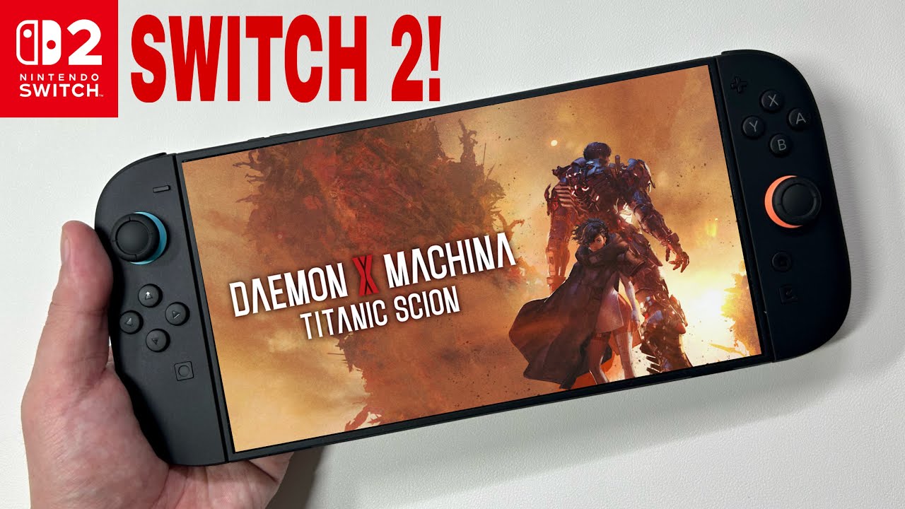 Daemon X Machina Titanic Scion Nintendo Switch 2
