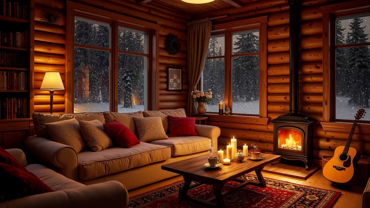 Hearthside Jazz & Winter Serenity &ndash; Smooth Jazz Relaxing Music for Warm and Peaceful Evenings