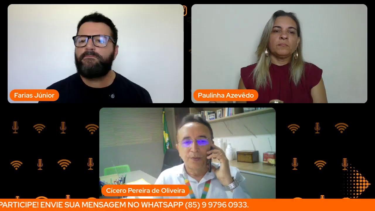 GJIR com Farias Júnior e Paulinha Azevêdo