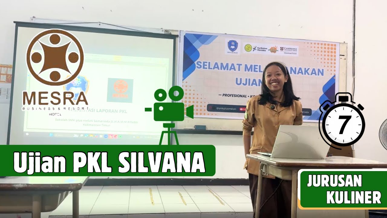 Presentasi Sidang  Laporan PKL SMK - Silvana Bera (Jurusan Kuliner)