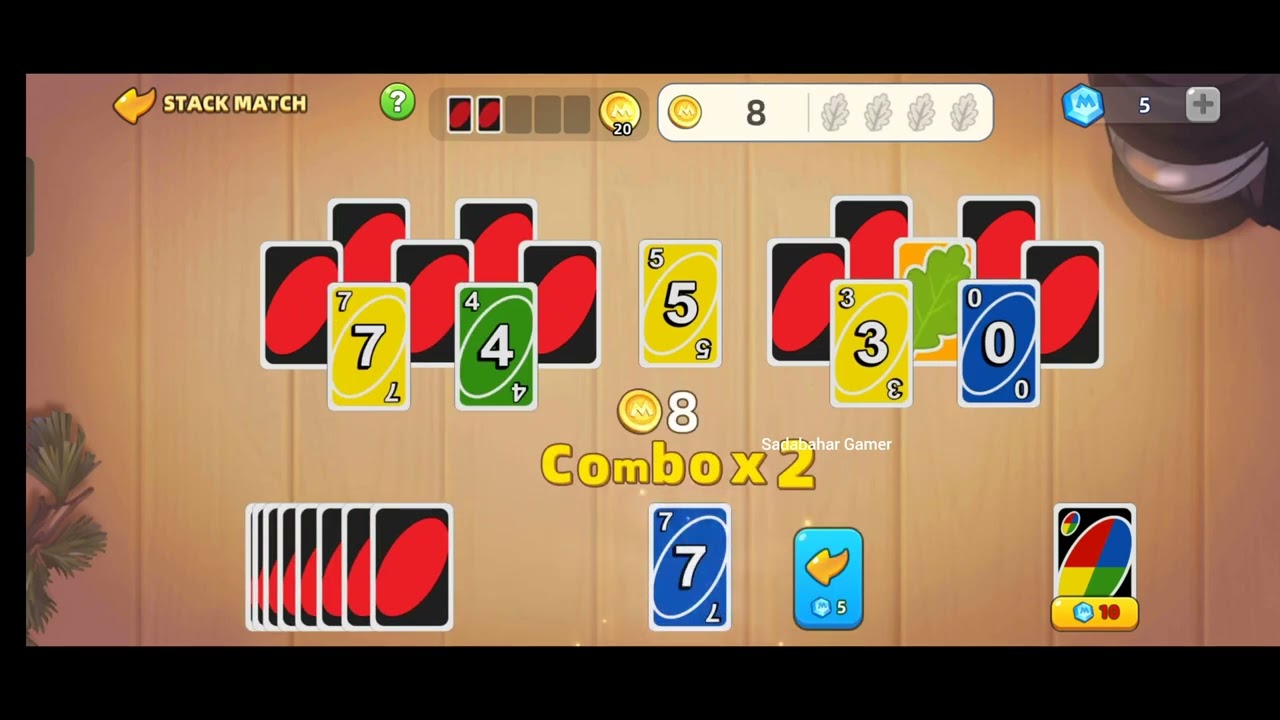 UNO! Mobile | Stack Match | Gameplay 20 | @SadabaharGamerOfficial