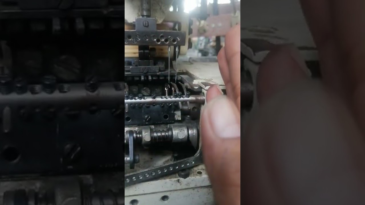 how to adjust and how to timing gartering machine