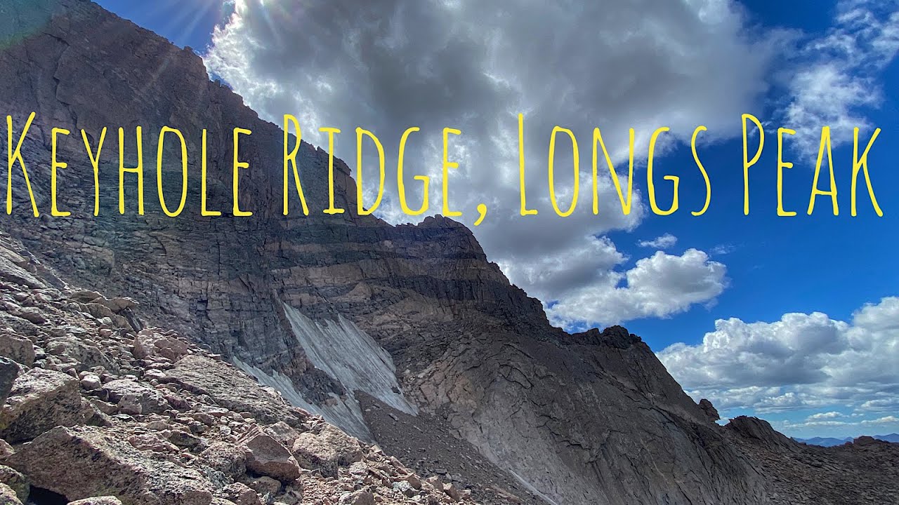 Climbing Keyhole Ridge on Longs Peak