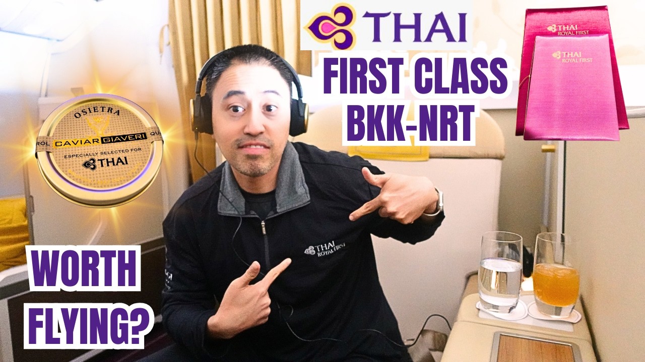 Thai Airways FIRST CLASS (B777-300) BKK-NRT: Still WORTH FLYING? #thaiairways #thailand #japan