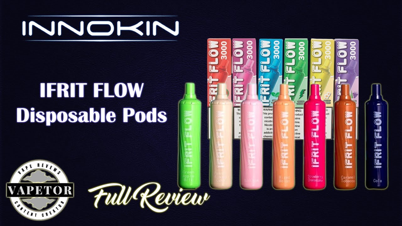 IFRIT FLOW | up to 3000 puffs | Disposable pods | Full Review