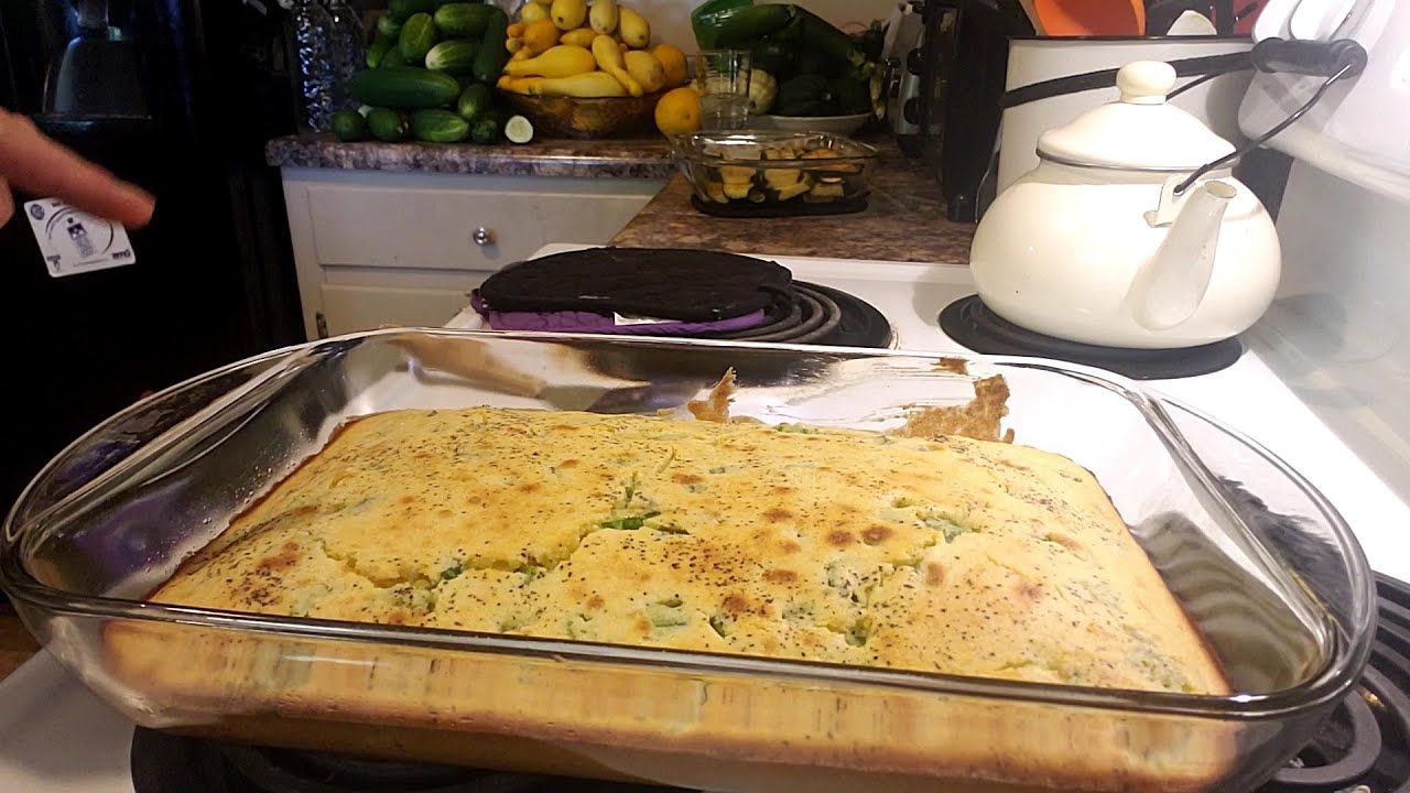 OKRA Cornbread- Easy recipe for OKRA- Plus some okra tips