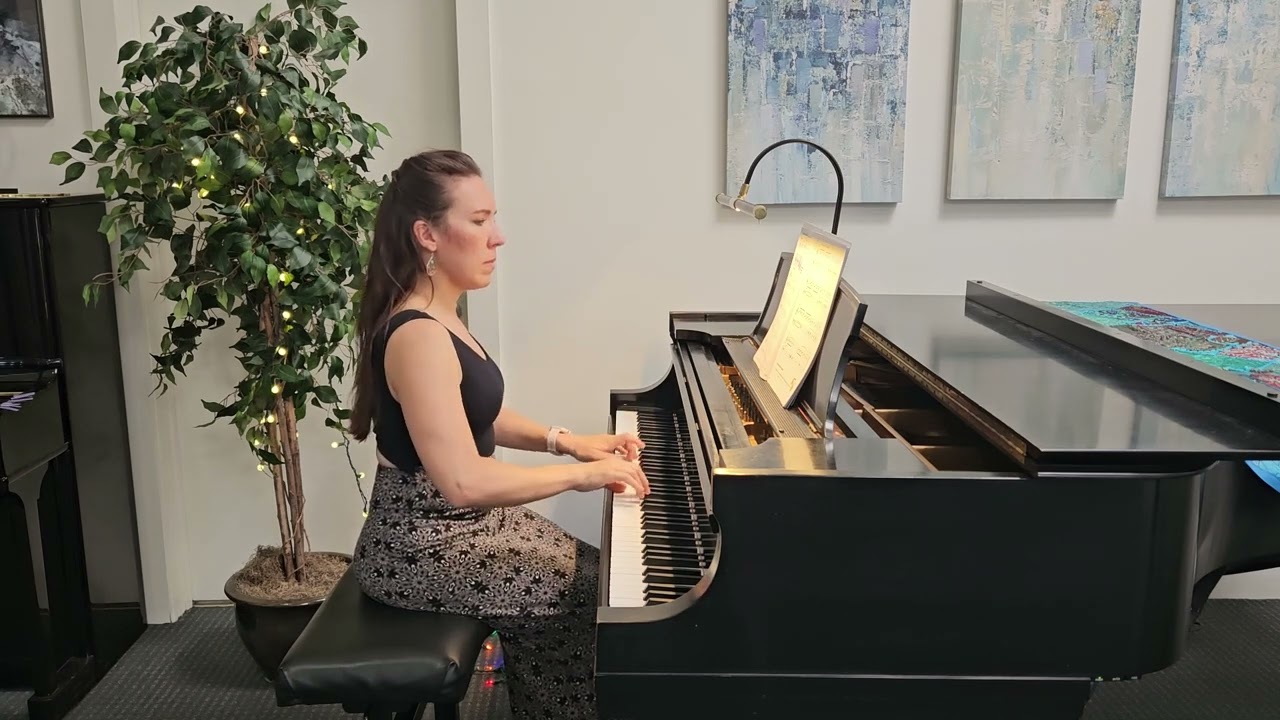 The Ice Skaters - Piano Adventures Lesson Book Level 2B
