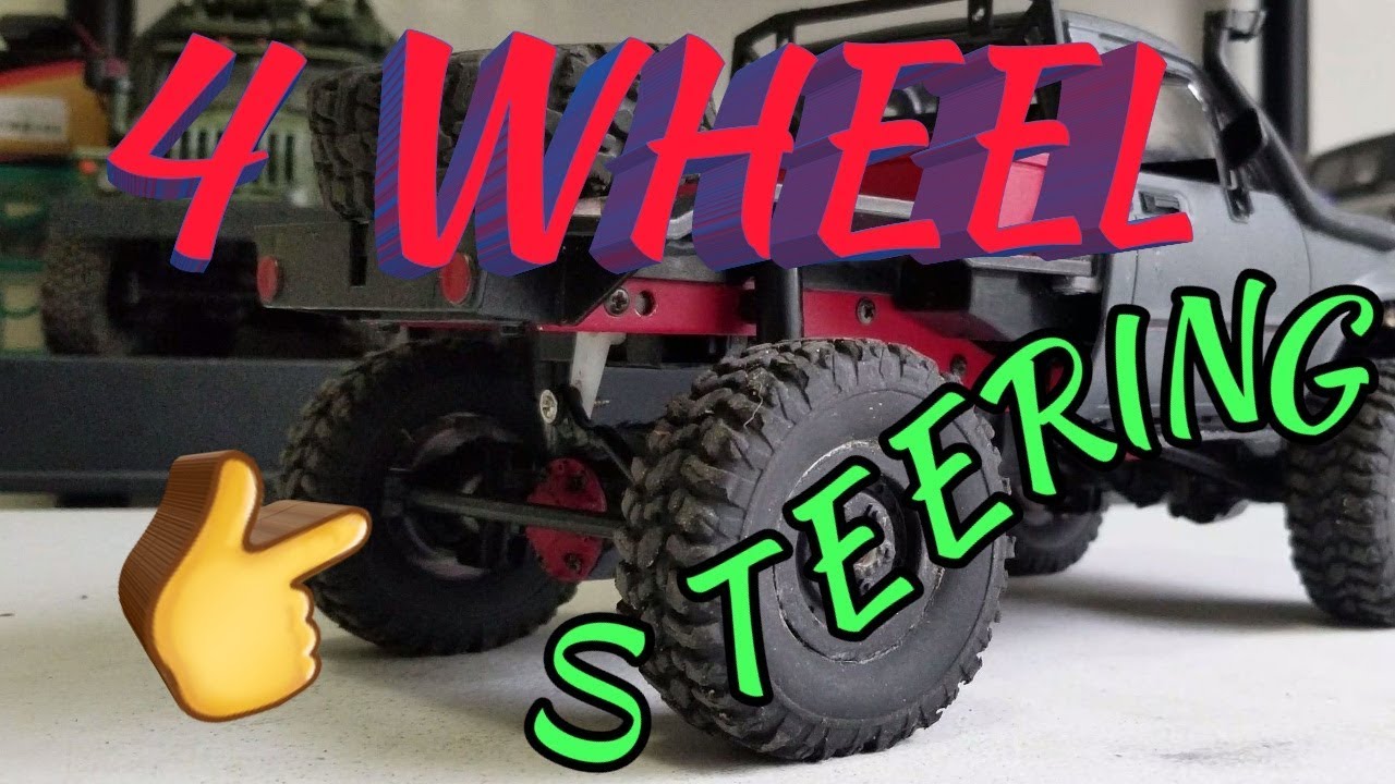 WPL C Chassis 4 modes 4 wheel steering mod. C14 and C24