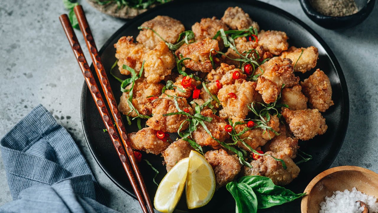 Air Fryer Salt And Pepper Chicken (空气炸锅椒盐鸡) Recipe
