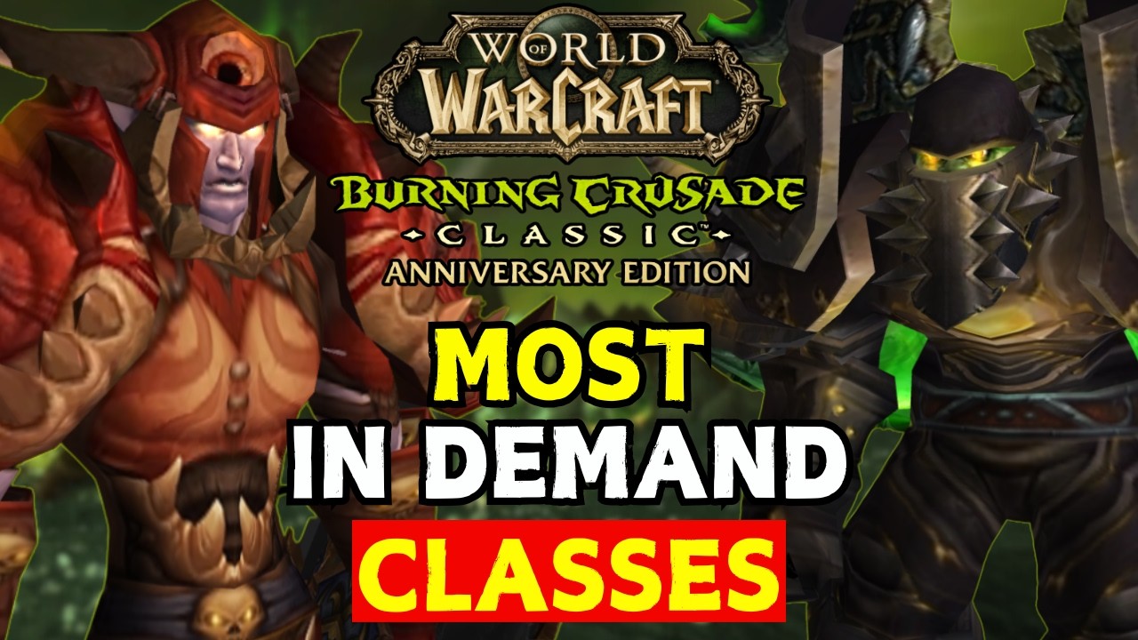 Топ-5 самых востребованных спеков в TBC фазы 3 | WoW Classic TBC Anniversary