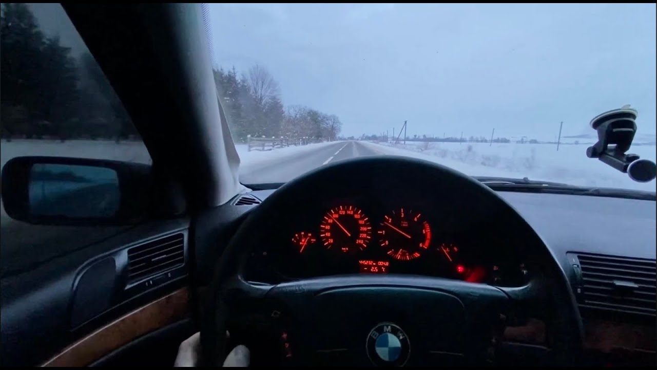 1999 BMW 525 D - POV TEST DRIVING
