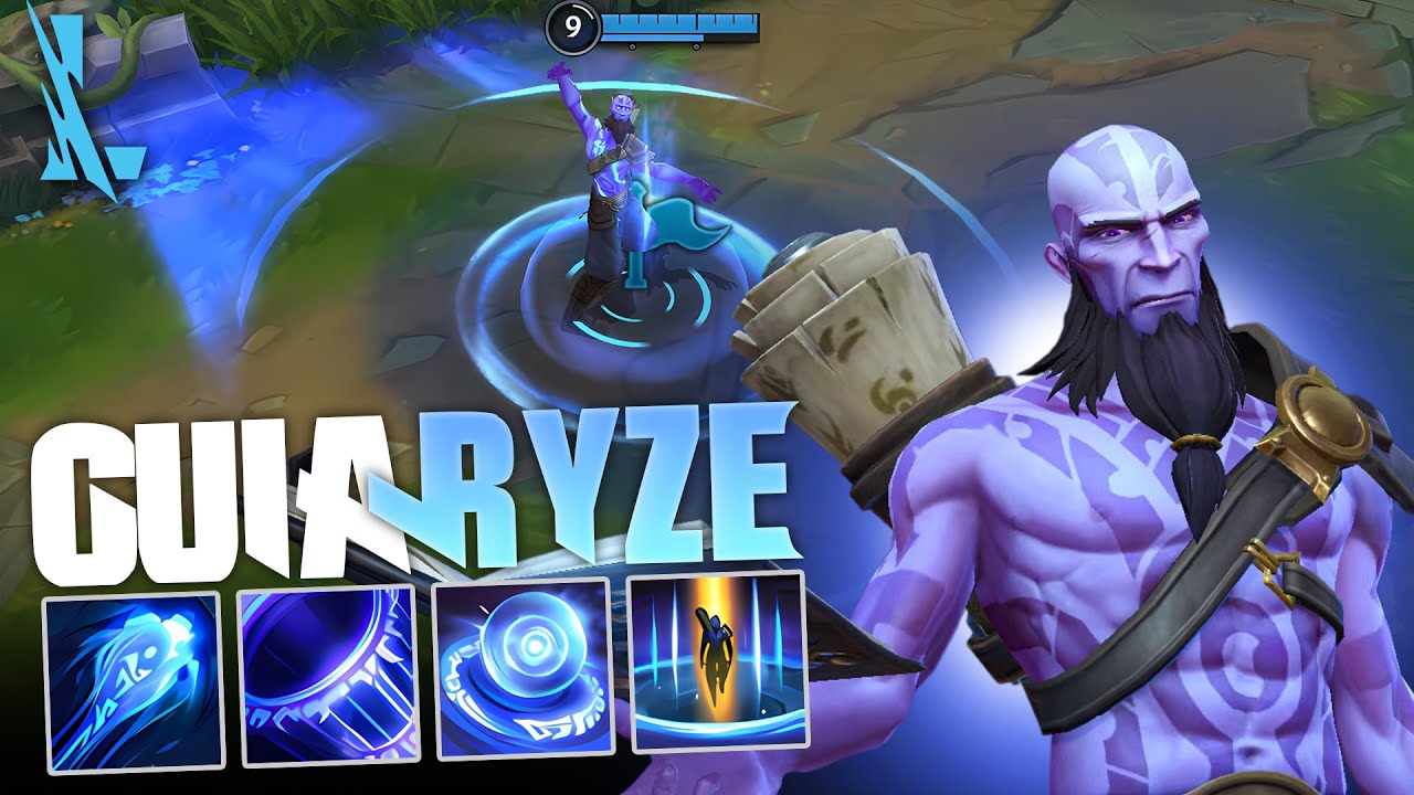 COMO JOGAR DE RYZE NO WILD RIFT | TUTORIAL COMPLETO
