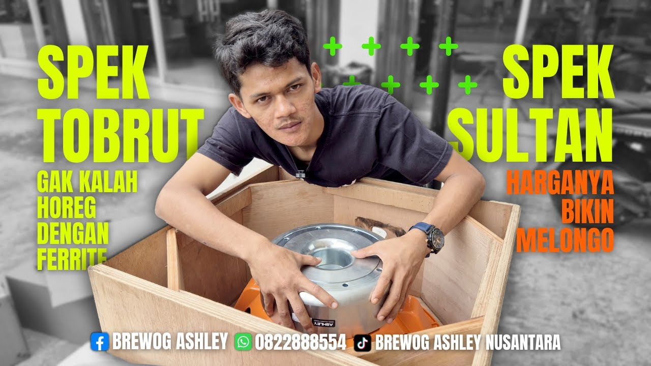 Spek Sultan! Spek Tobrut! Speaker Ashley Orange 2185Neo Jadi Ontran Ontran Baru Dipersound Systeman