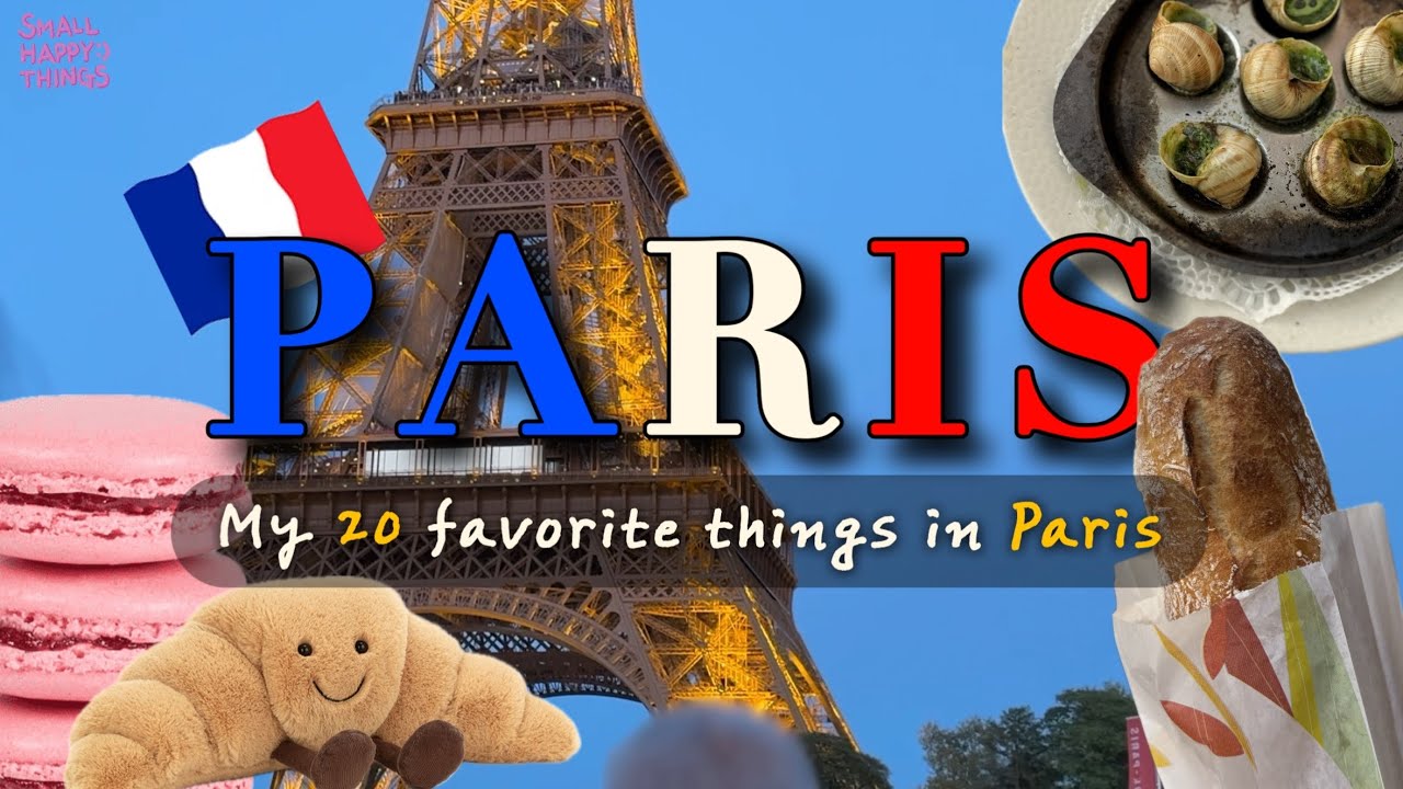 20 Must-Do Things in Paris! 🇫🇷🌿 | 5 Days in Paris Vlog