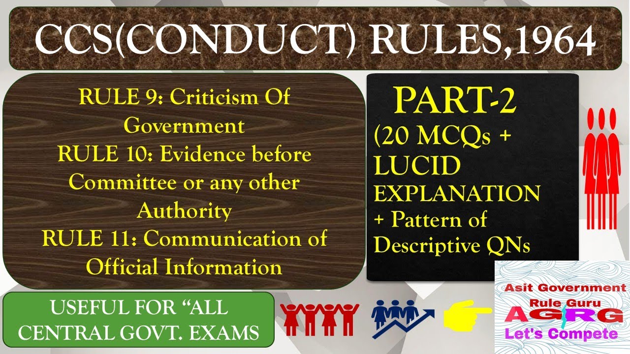 CCS(Conduct) Rules,1964: PART-2