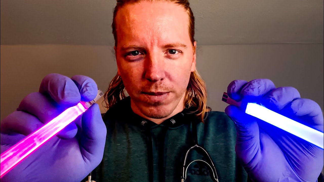 Relaxing ASMR Cranial Nerve Exam