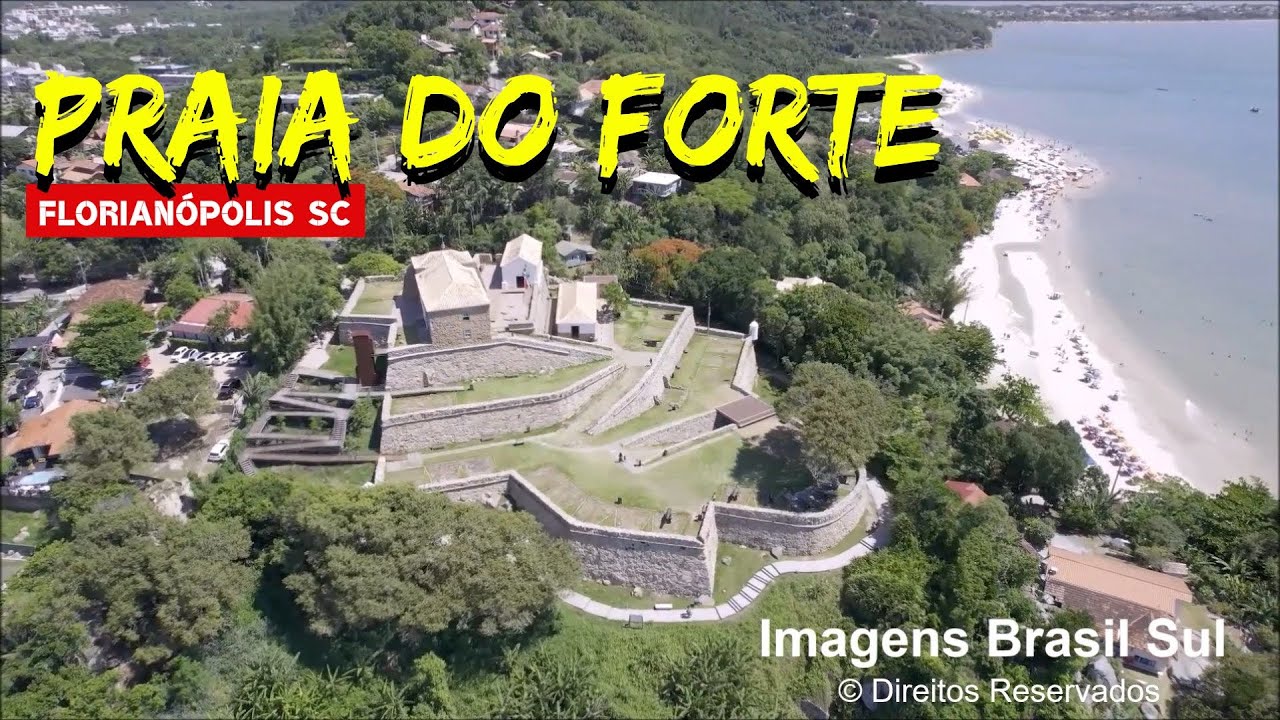PRAIA do FORTE | FLORIANÓPOLIS | SANTA CATARINA (Aéreas Drone)