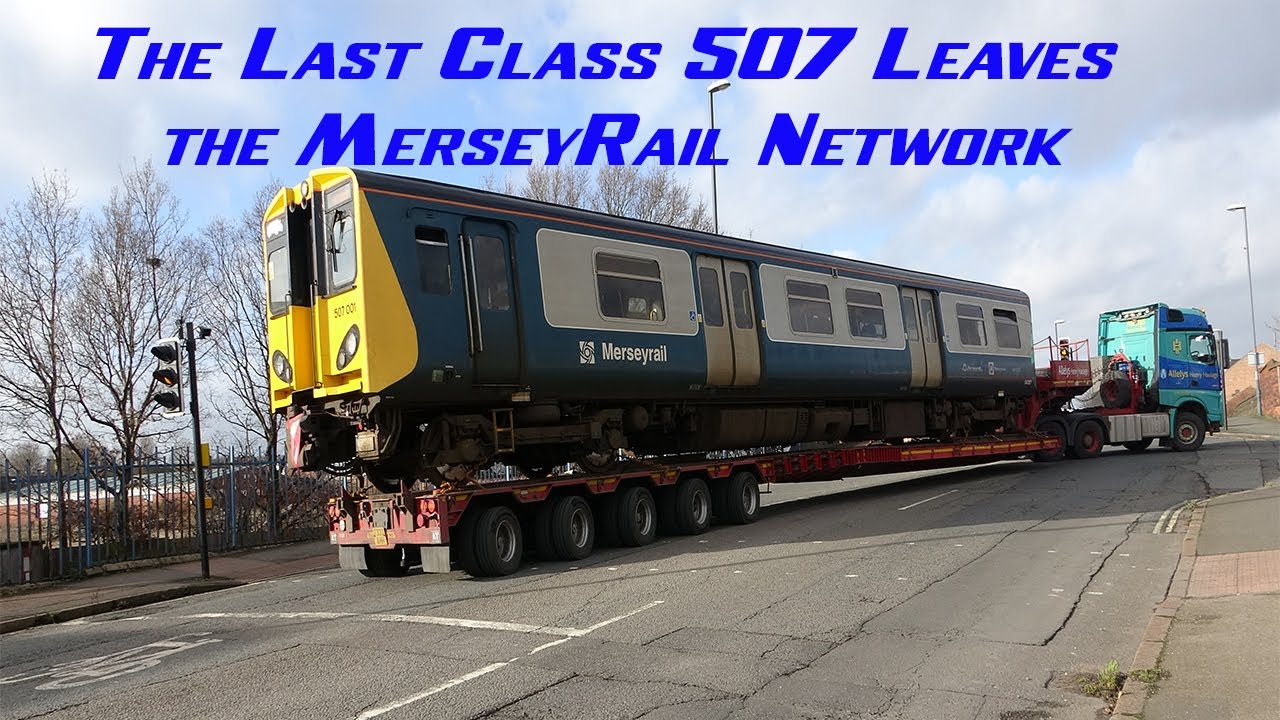 The Last Class 507s Leave the MerseyRail Network.