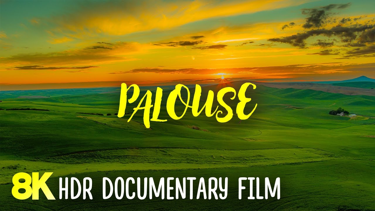 Palouse Region | Cinematic Journey Through Famous Rolling Hills - Scenic Documentary in 8K HDR