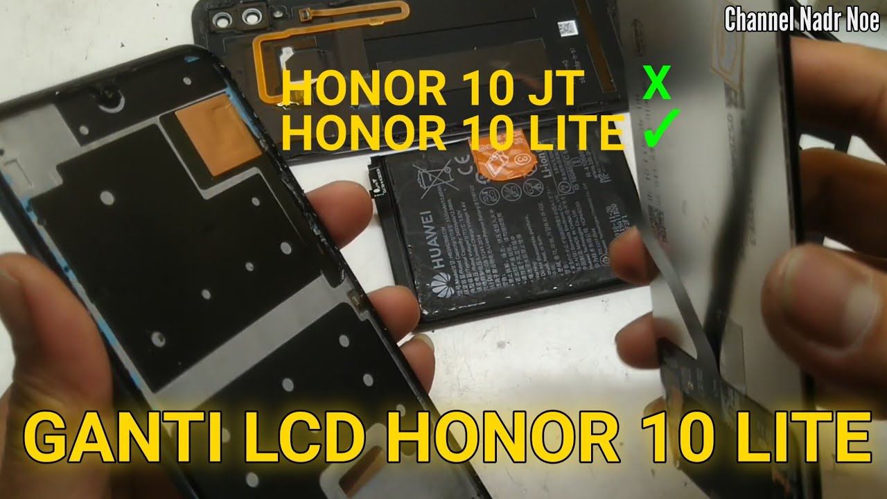 CARA GANTI LCD HONOR 10 LITE || CARA BONGKAR HONOR 10 LITE