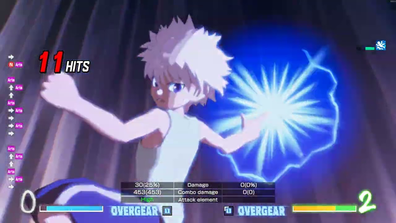 HxH:NI Killua/Kite/Leorio 1 bar start 1100 from lightning anywhere