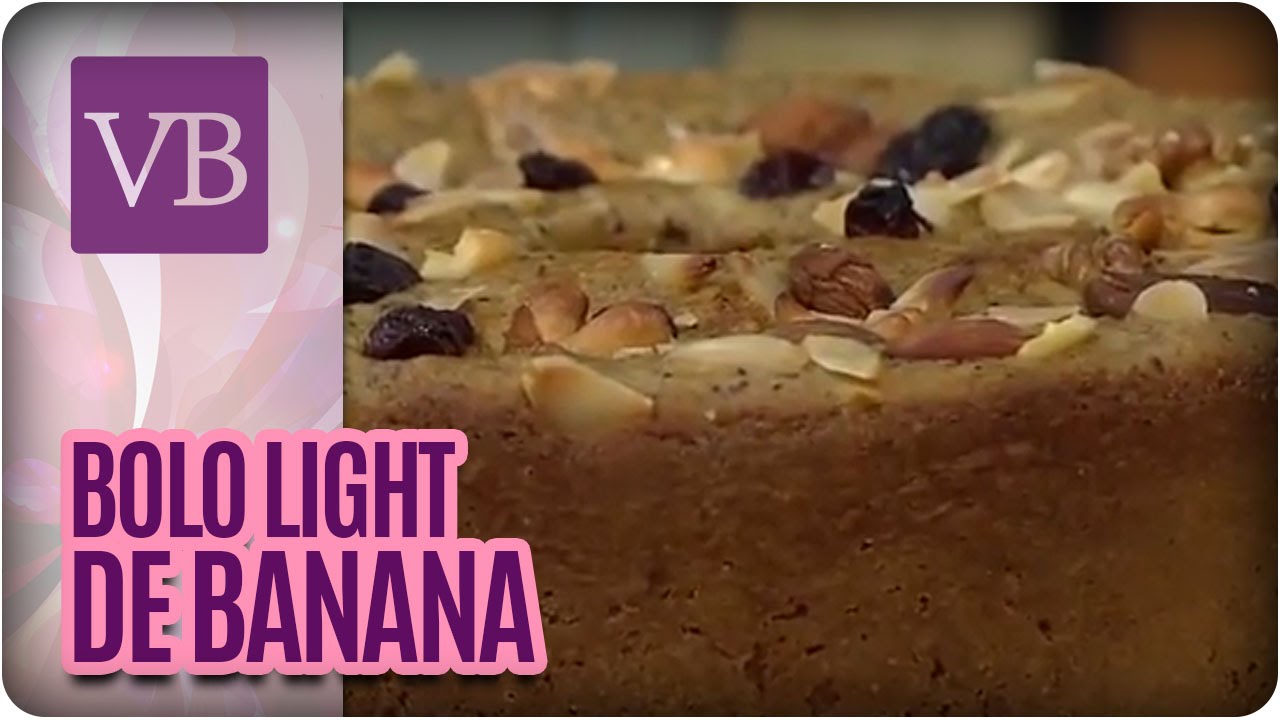 Você Bonita - Bolo de banana (07/01/16)