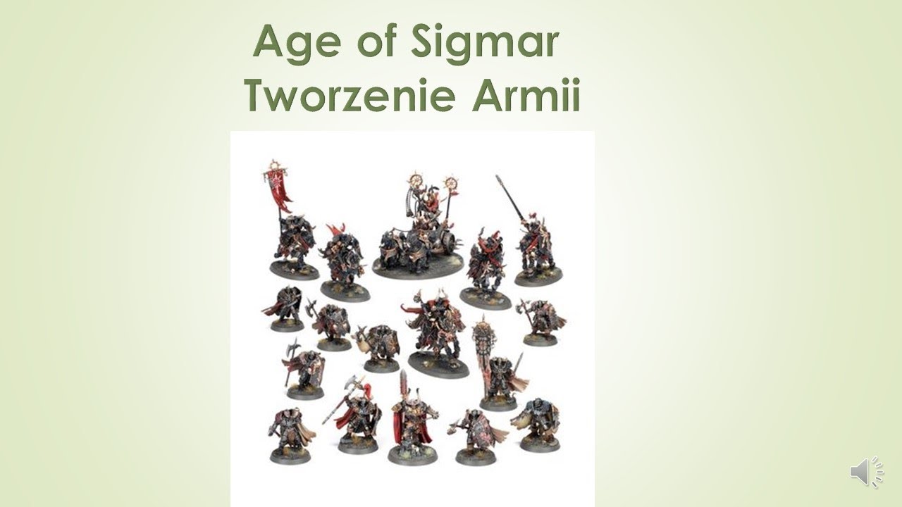 Osnowa Age of Sigmar 4 0 Budowanie armii