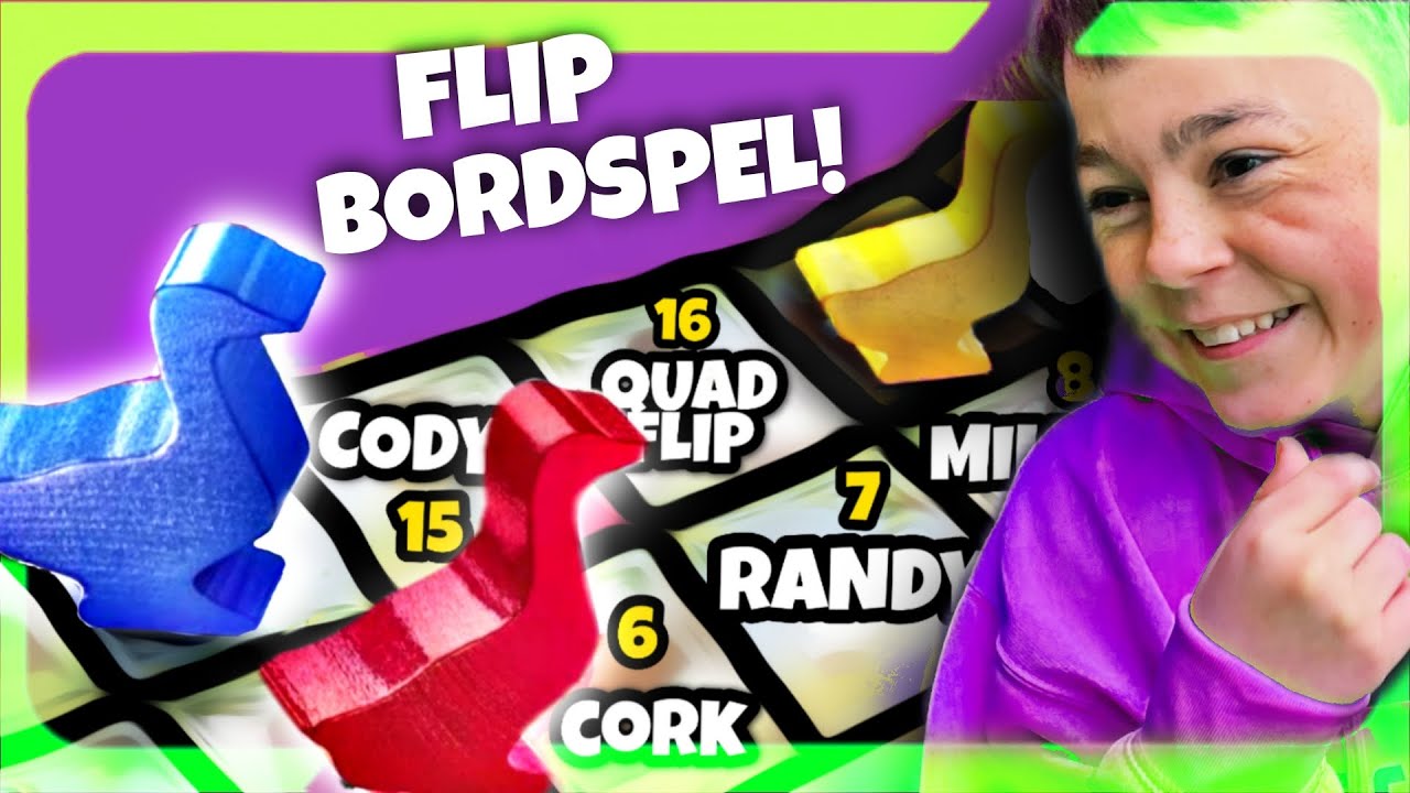 LEVEND GANZENBORD MET FLIPS! *verliezer krijgt straf*