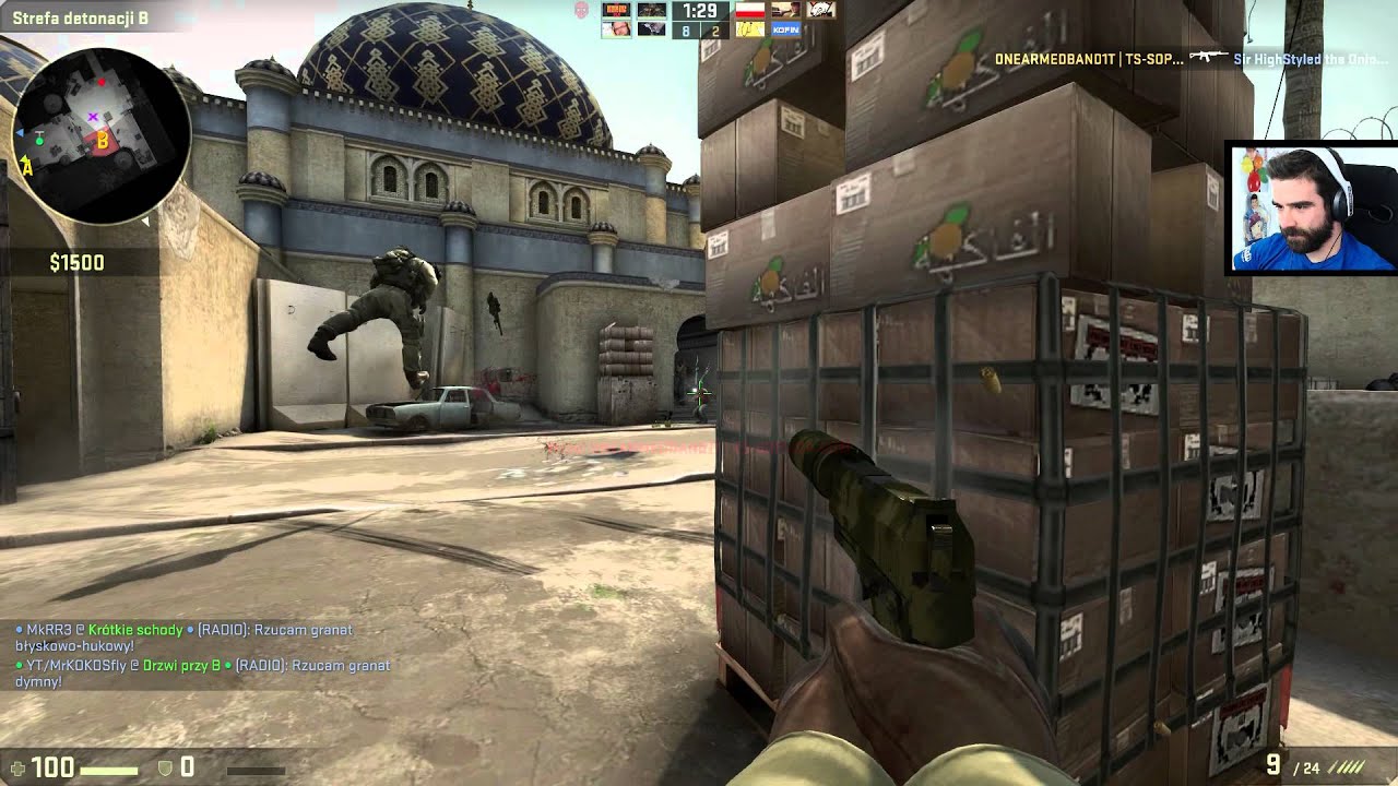 Niepełnosprawni stream vs JaRock DUST II 1 połowa /15.06.2015